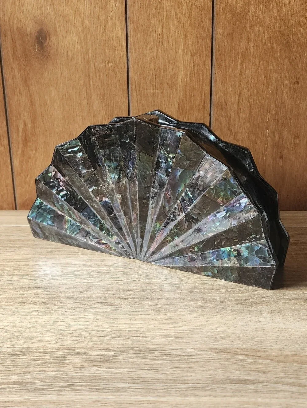 CULT GAIA Esme Shell Clutch Bag